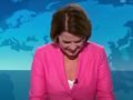 Čuvena njemačka voditeljka usred programa uživo dobila napad smijeha: Brisala suze, nije mogla da dođe sebi (VIDEO)