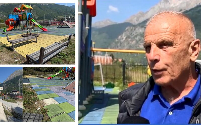 Bruka u Gusinju: Čekić u znak sjećanja na tragično preminulu ćerku poklonio igralište, pet godina kasnije zatekao ga zapuštenog (VIDEO)